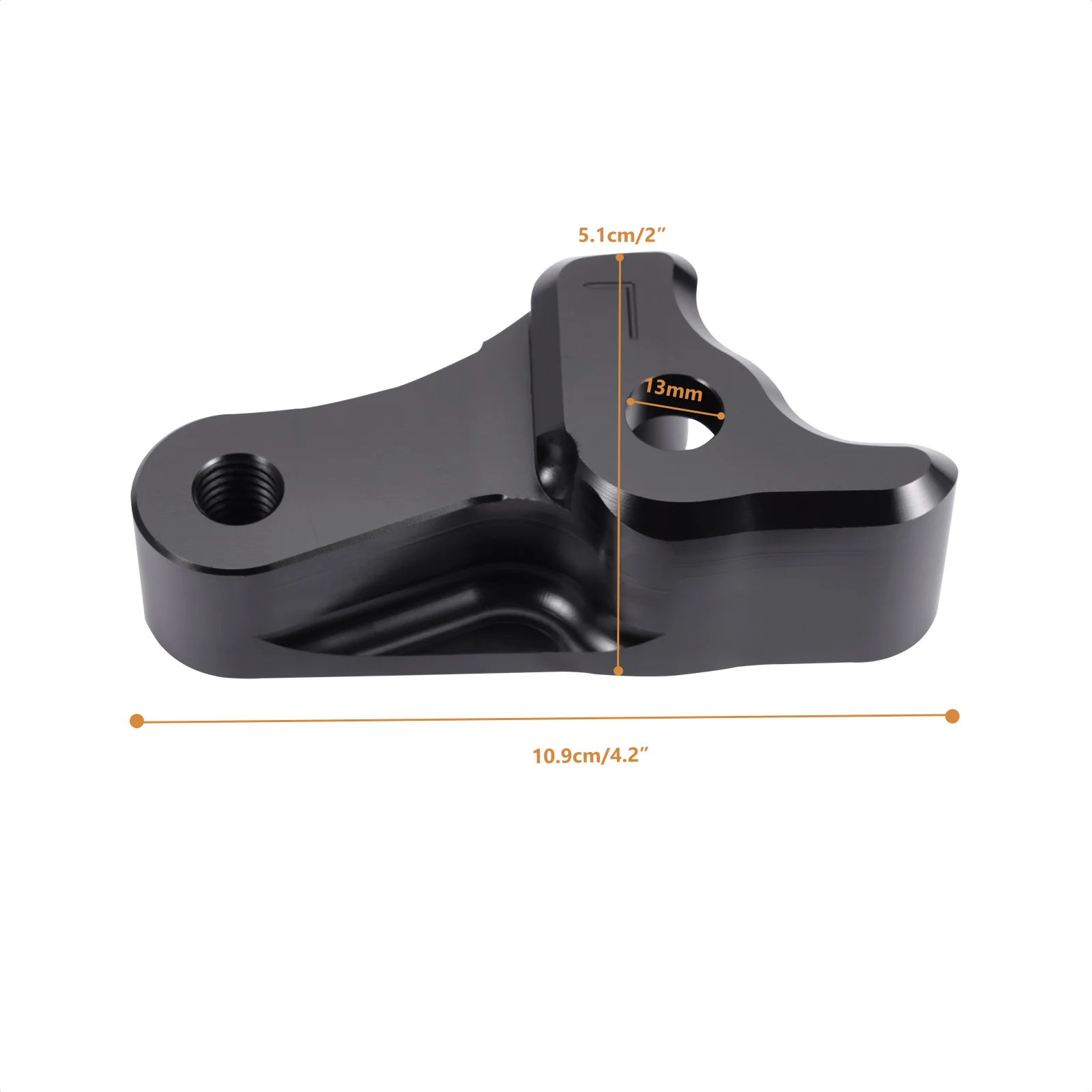Motorcycle 1'' Lowering Link Blocks Kit for Harley Touring Bagger 2009+ Models Electra Glide Road Glide Road King Street Glide