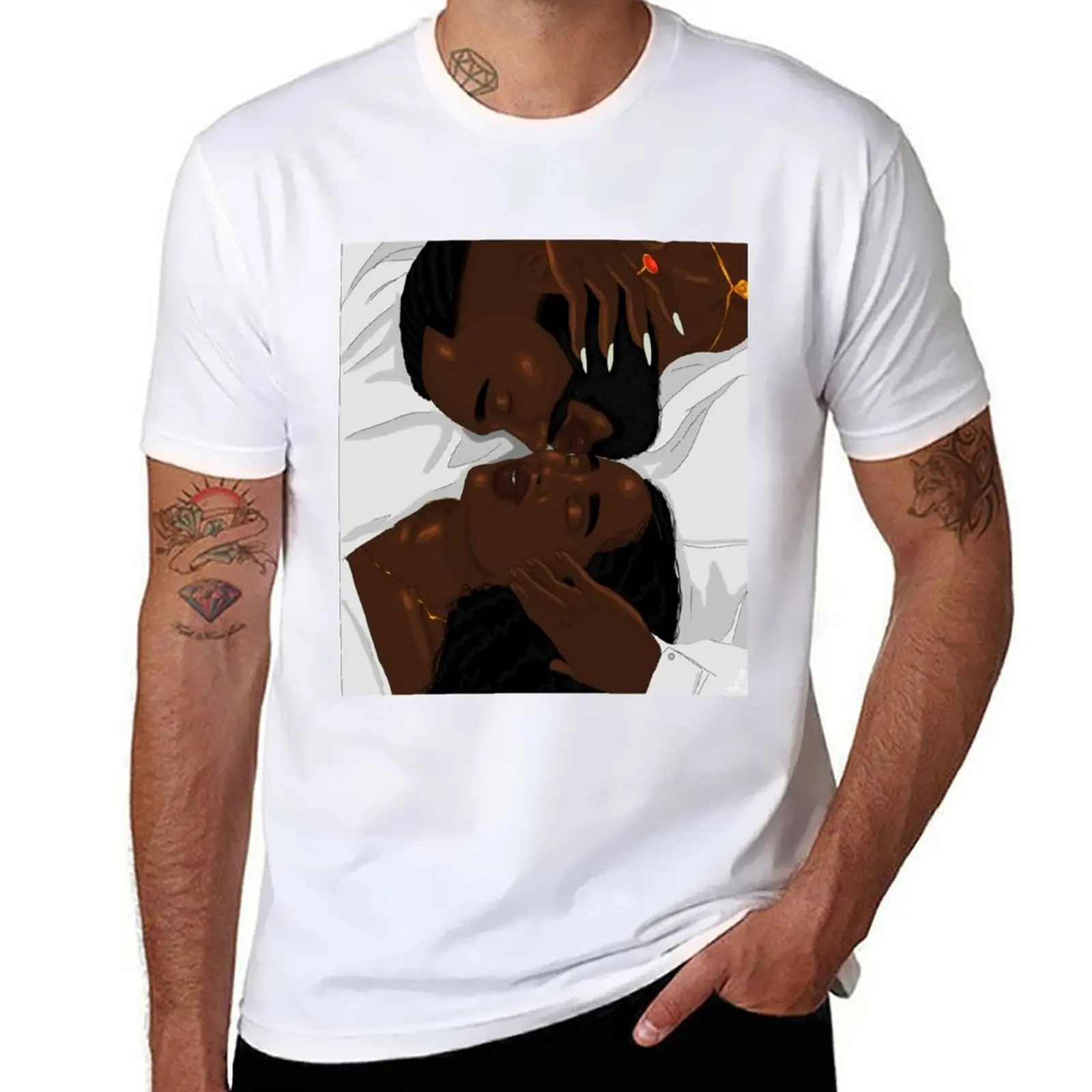 

STUCK ON YOU T-Shirt man t shirt designer printed t shirts for man T-Shirt