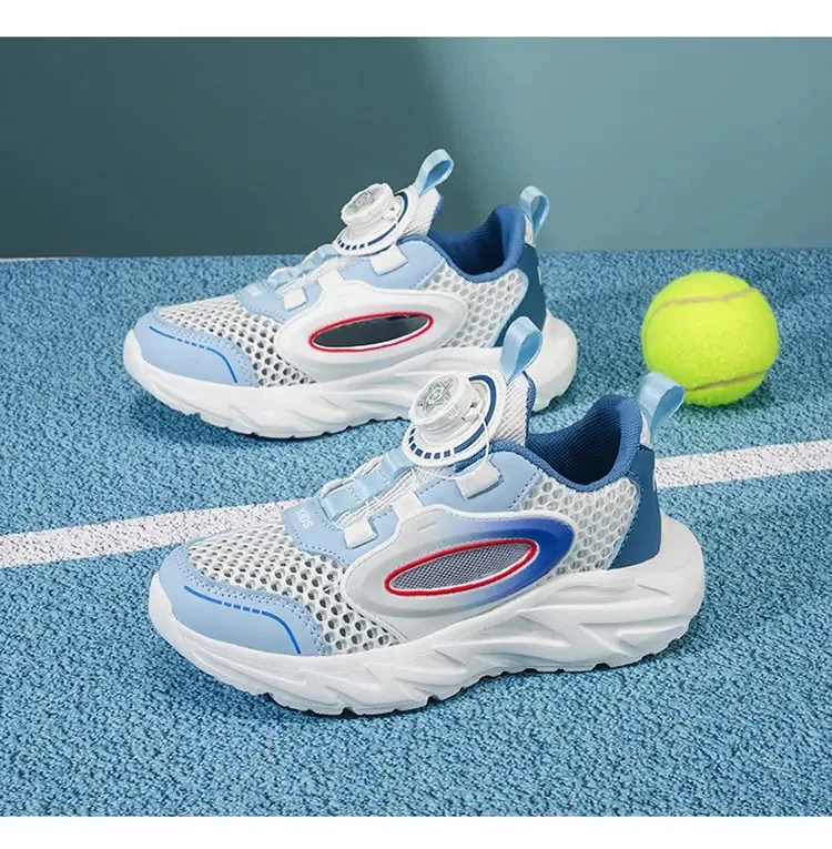 The new netted children's Tennis sports shoes for spring 2026 are breathable  kids sneakers  أحذية رياضية baby shoes