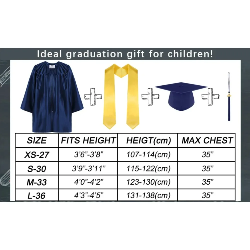 Kindergartenanzug, Junggesellenuniform für Kinder, Grundschule, Abschlussfeier, Kostüm, Performance-Kostüm