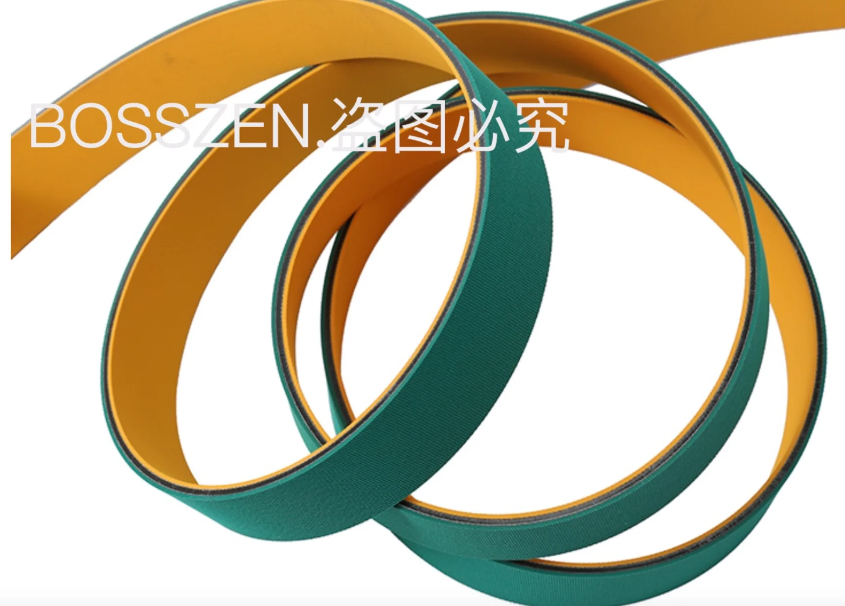 

Длина 1970 мм x ширина 80 мм x толщина 4 мм, желто-зеленый нейлоновый листовой плоский трансмиссионный ремень