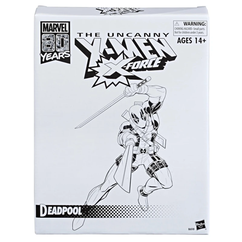 Genuine In Stock Marvel Legends X-Men Deadpool Deluxe Edition Hanging Card 6inch Removable Action Figures Desktop Collection Toy