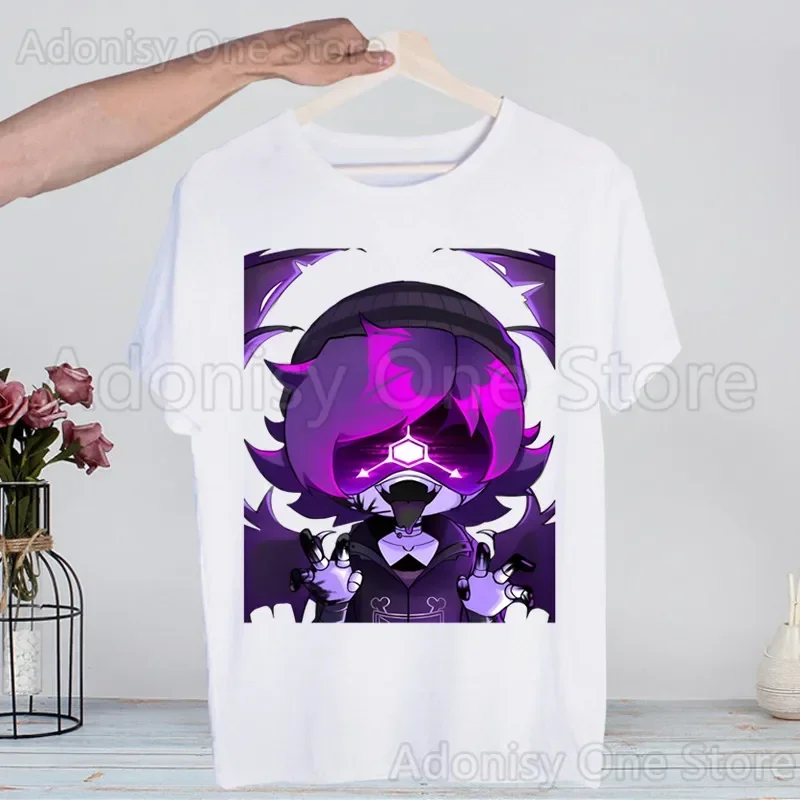 Murder Drones Fashion Man Tshirt Summer Fashion T-shirt Casual White Funny Cartoon Print T-shirt Hip Pop Tops tee image 2