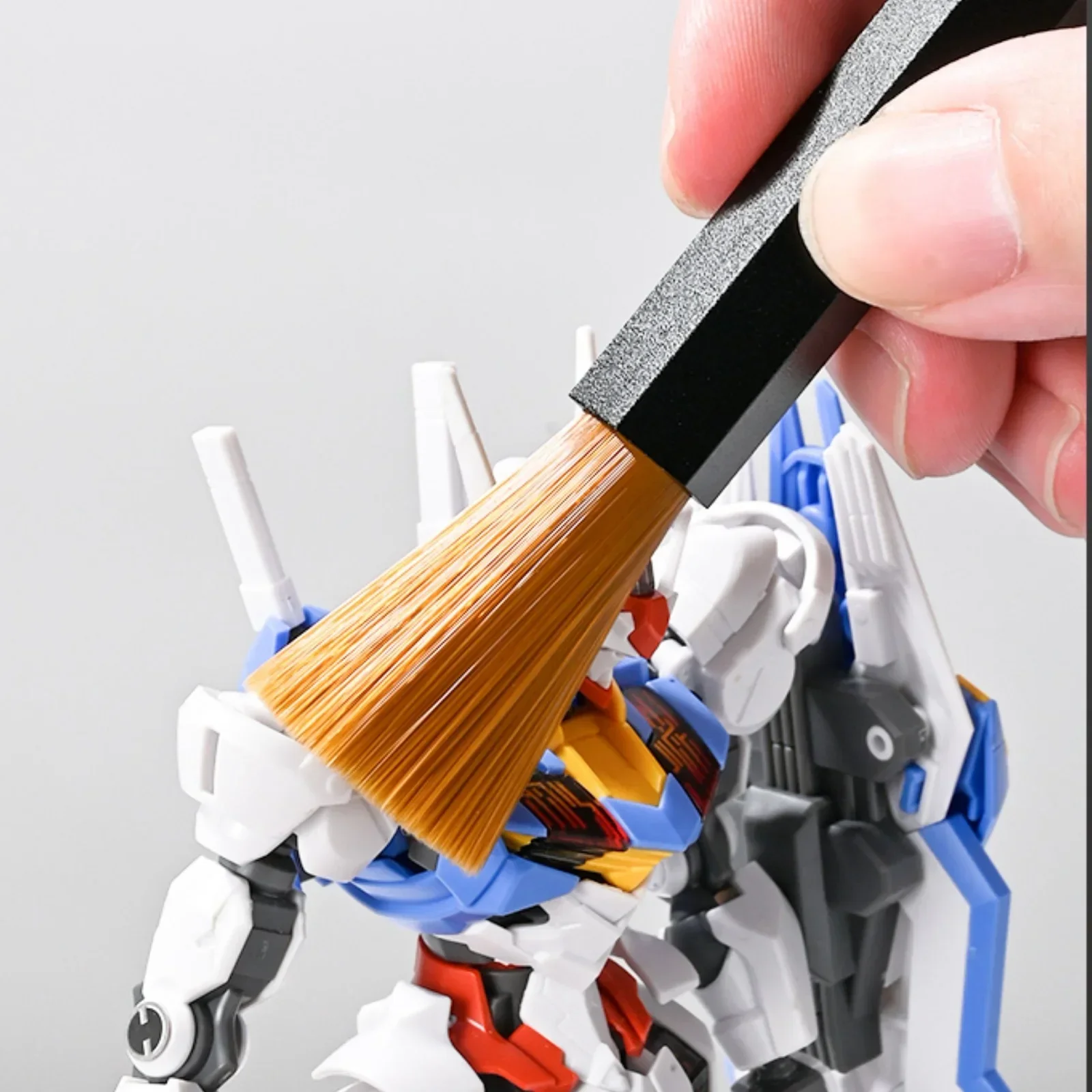 MSWZ MS105 Model Engraving Gap Aluminum Alloy Cleaning Brush Plastic Model Cleaning Tools for Modeler Hobby Tools DIY