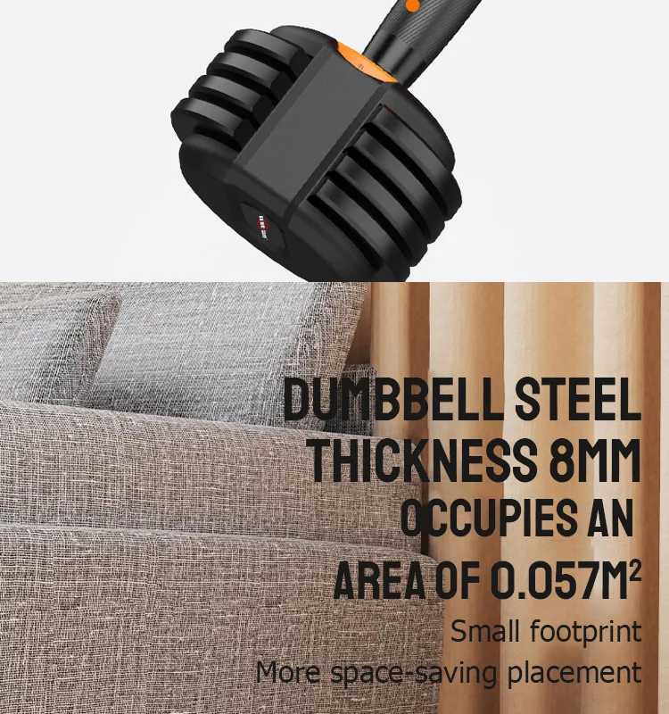 20 كجم ضبط الدمبل حار بيع الدمبل مصنع الجملة شعار مخصص