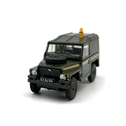 1:76 Scale Diecast Alloy Land Rover Light Military Off Road Vehicle Model Classic Nostalgia Adult Collection Toys Souvenir Gifts