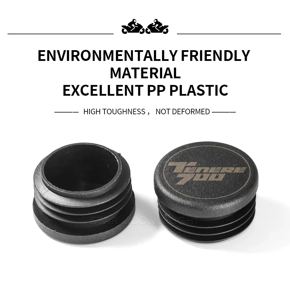 1 Pair Frame End Caps For YAMAHA TENERE 700 (2019-) World Raid （2022-）Rallye Edition （2021-）Raid Prototype （2022-）Accessories
