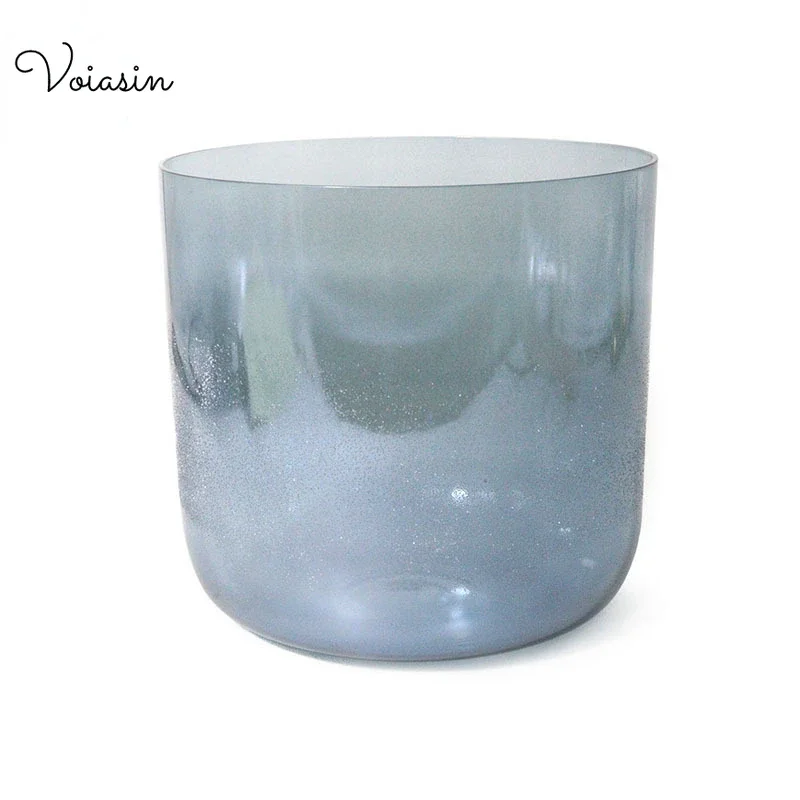 

Черный зыбучий песок 6-8 дюймов, поющая чаша из прозрачного кварца Top Alchemy, звуковая терапия для медитации, набор высококачественных мисок серии