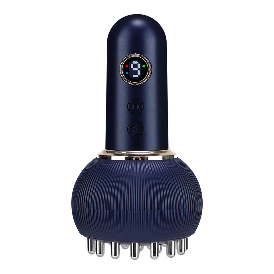 Wireless Electric Heated Massage Brush for Body Care