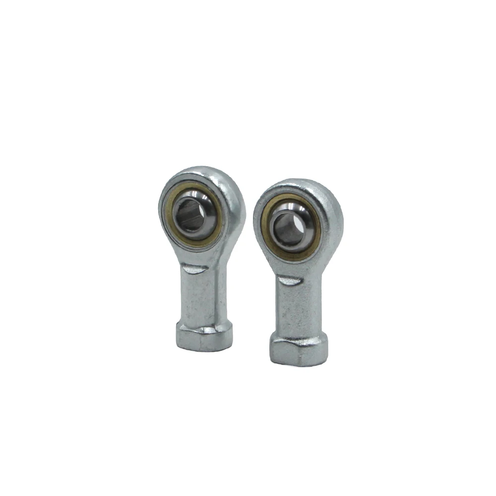 1 Pair Steering Tie Rod End Bearing 6mm 8mm10mm M6 M8 M10 SI T/K Ball Right Left Threaded Self-Lubricating Joint Bearings
