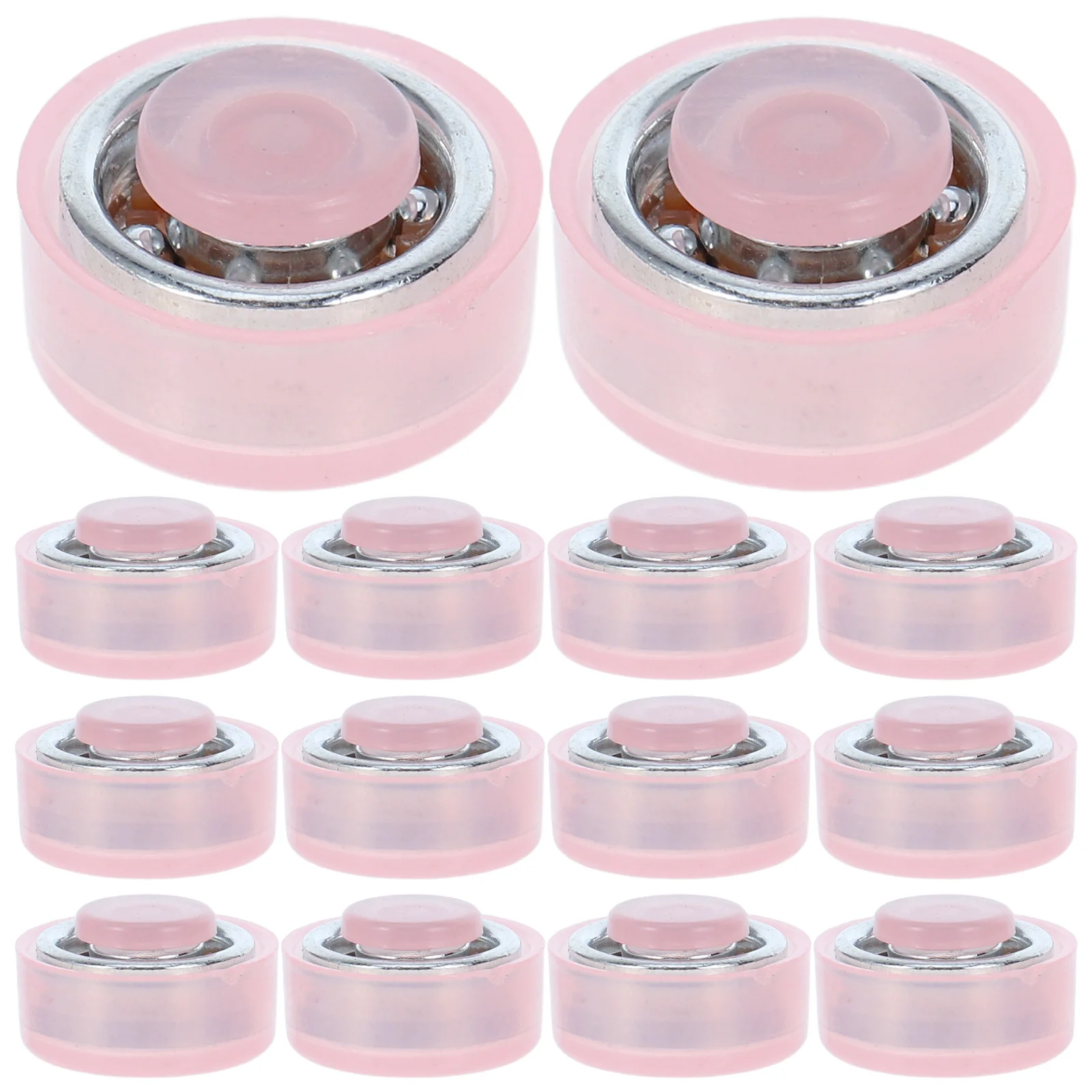 ลูกปืนแกนหมุน 30 ชิ้น สำหรับกังหันลม หมุนได้อย่างราบรื่น ลูกปืนขนาดเล็ก งานฝีมือ DIY ที่คาดผม กำไลข้อมือ เคสมือถือ ของตกแต่ง สีชมพู