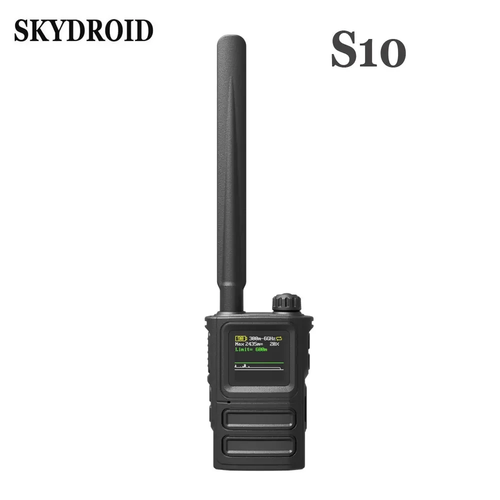 Skydroid S10 Handheld Drone Alarmer 300M-6GHz Ultra-wide Detection Range Up To 1 km Detection Distance