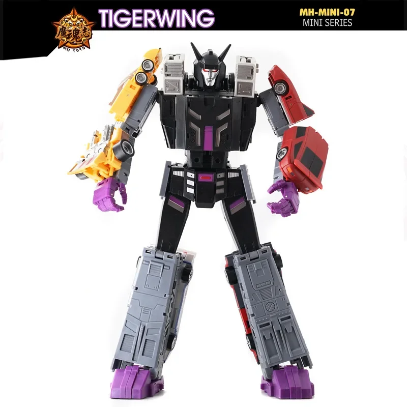 Jouets transformés laissée TOYS MH-MINI07 TIGERWING KO BLOSet 5-en-1 Cigarade Heist Modèle Collection Cadeau Anime