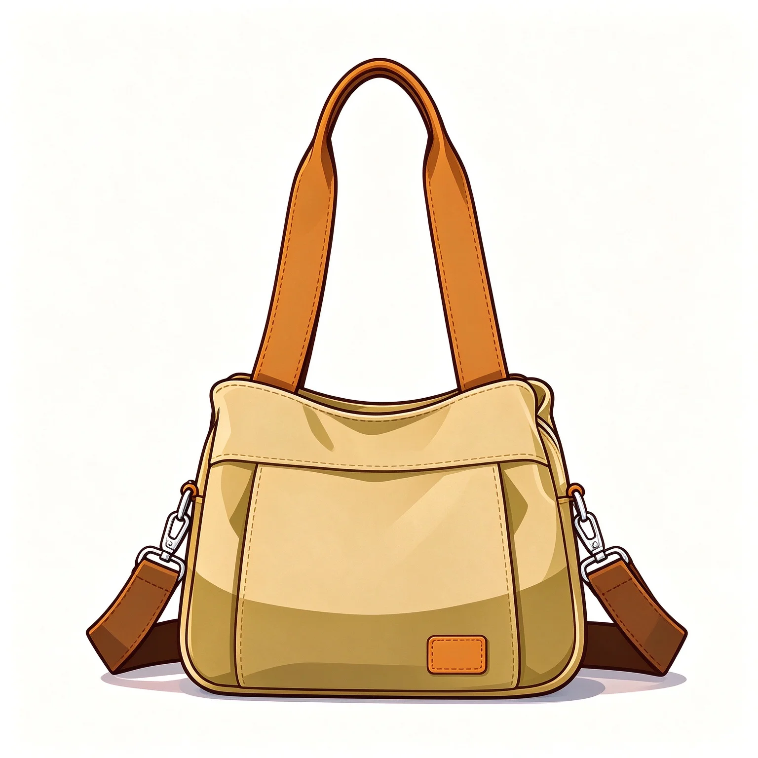 Ladies Luxury Designer Brand Tote Bag Slim Large Shape Lightweight PU Leather Business Commute Ladies Designer Handbag