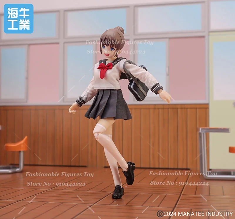 Limited Edition Manatee Industry 1/12 Women Soldier Yua Kawaii Japanese JK Girl Full Set 6