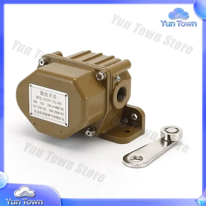 Heavy Duty Limit Switch for Industrial Machinery High Temperature Resistant Position Sensor for CNC Machine Automation