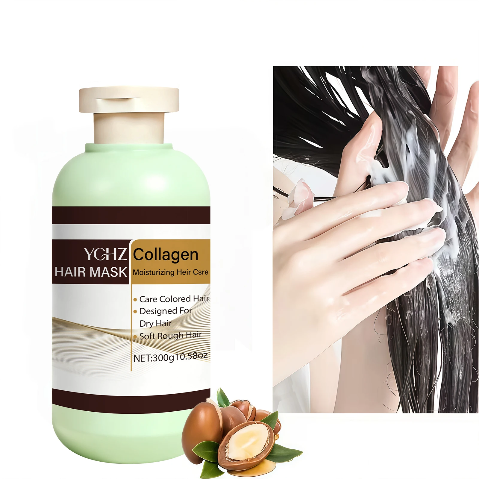 Collagen Hair Mask 300g Super - đánh giá và giá Hair Care Collagen