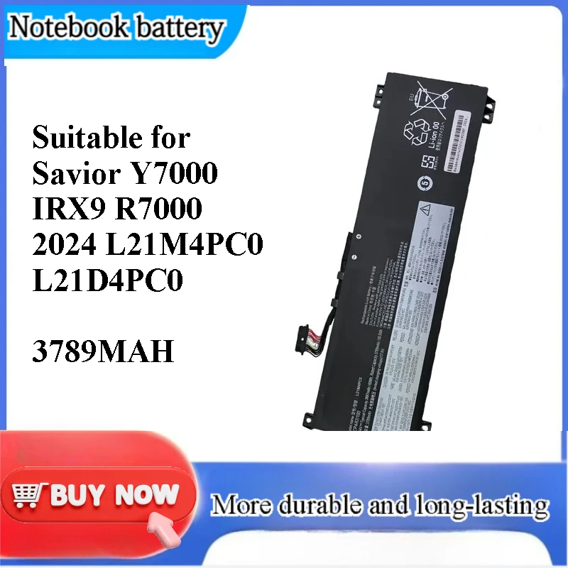 for Savior Y7000 IRX9 R7000 2024 L21M4PC0 L21D4PC0 battery