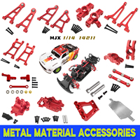 MJX HYPER GO 14211 Short Truck Off Road RC Car Metal Upgrade  Modification Accessories Metal Front Rear Swing Arm Steering Cup