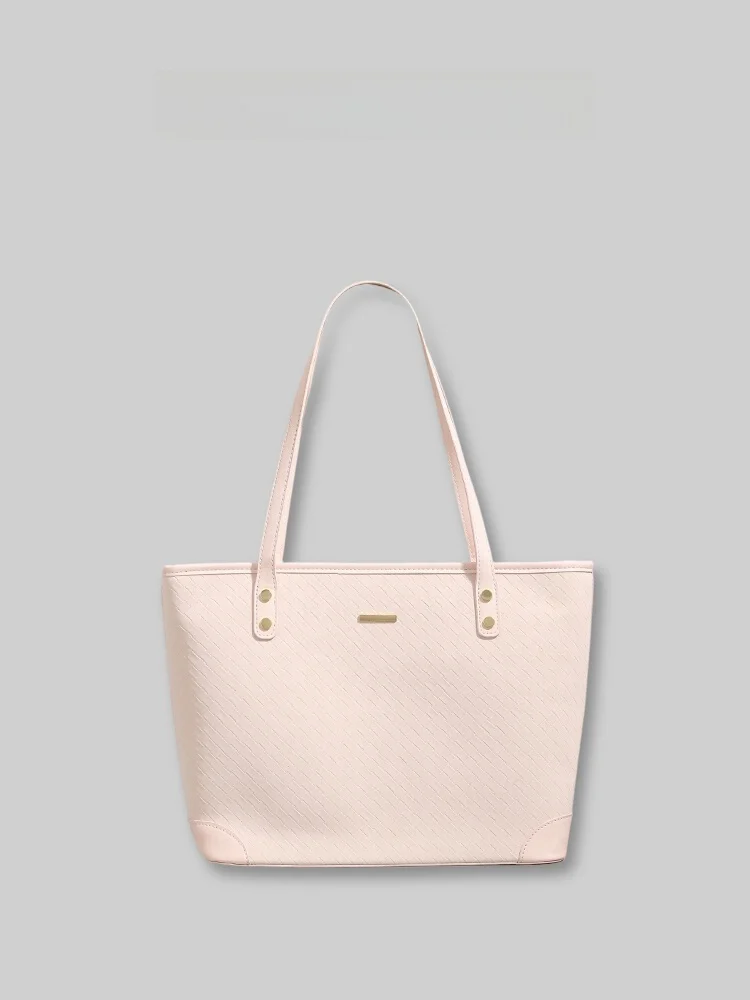 Bolsa Tote Clnoe Kenok de Luxo para o Dia a Dia, Grande Capacidade, Feminina, Nova Coleção 2025, Estilo Casual Simples com Al...