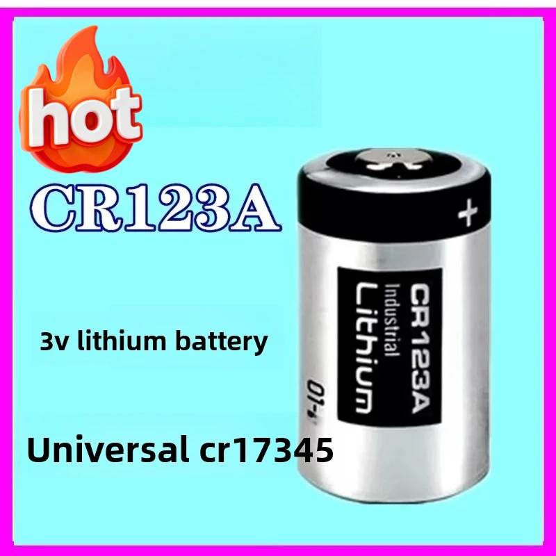 3V Primary Lithium Cell CR123A CR17345 Fit For Olympus Mju u1 u2 Fixed Focus Vintage Point Shoot Film Camera Replacement Battery