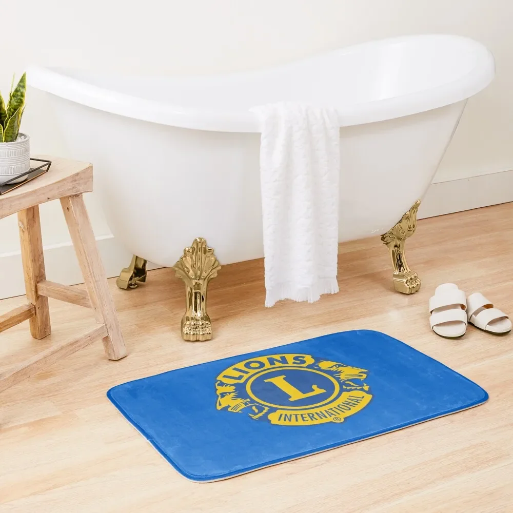 

lions clubs international we serve Bath Mat Bathroom Interior Kitchen Rug Absorbent Bathroom Mat