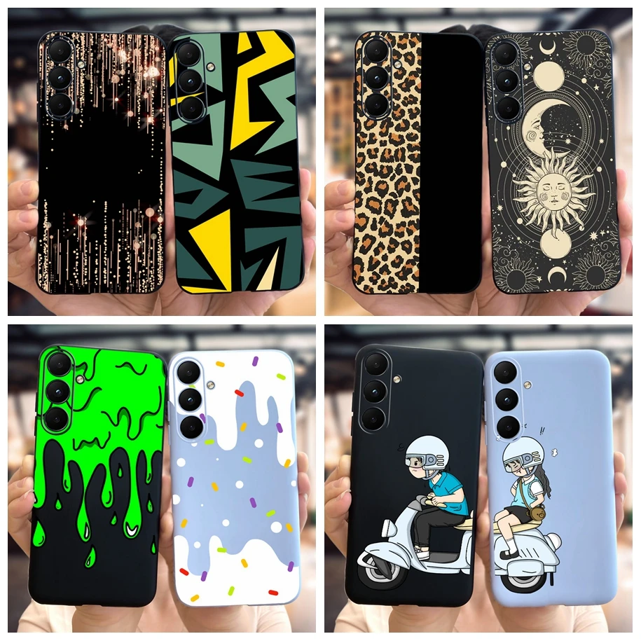 For Samsung A05 Case SM-A055F Shockproof Cover Fashion Leopard TPU Soft Silicone Cases For Samsung Galaxy A05 A05S A 05 S Bumper