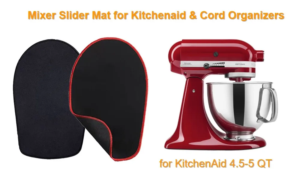 Mixer Mover Sliding Mats for Kitchen Aid Stand Mixer Slider Mat Pad Kitchen Appliance Slide Mats Pads Compatible with Kitchenaid