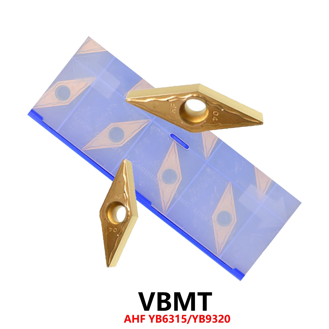 

Оригинальные VBMT160404-AHF VBMT160408-AHF YB6315 YB9320 с ЧПУ VBMT160404 VBMT160408 AHF твердосплавные вставки Инструменты VBMT 160404 160408 Бар