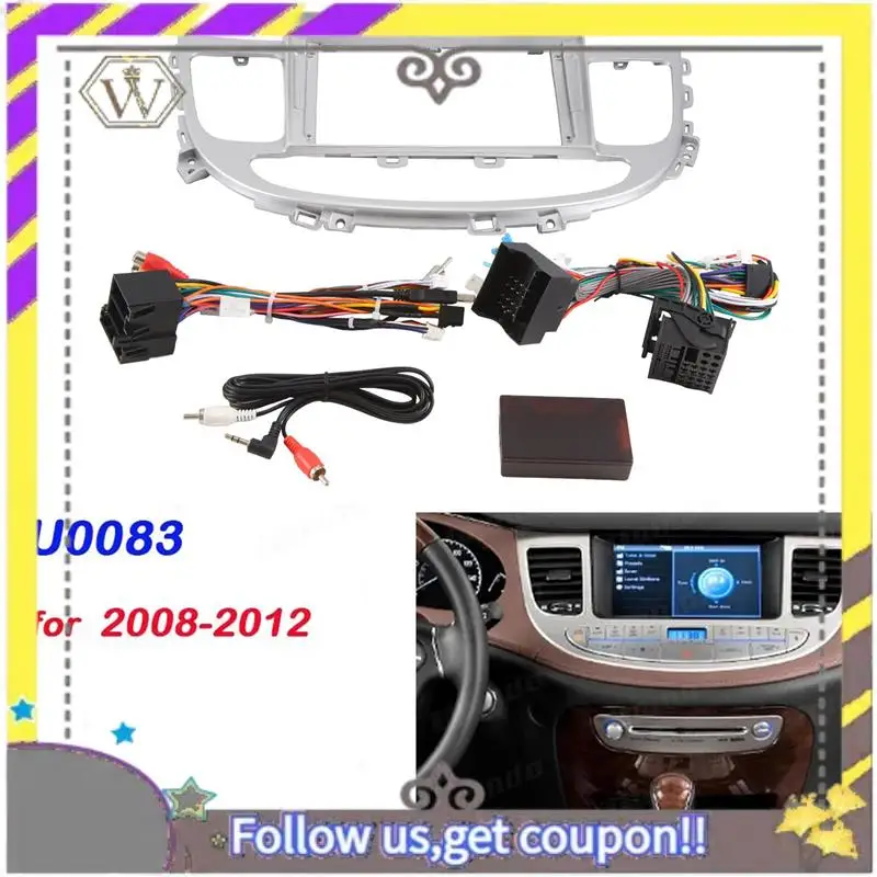 

L38A-Canbus Box Ddcoder Android Радиоприборная панель для Hyundai Rohens Genesis Coupe 2008-2013