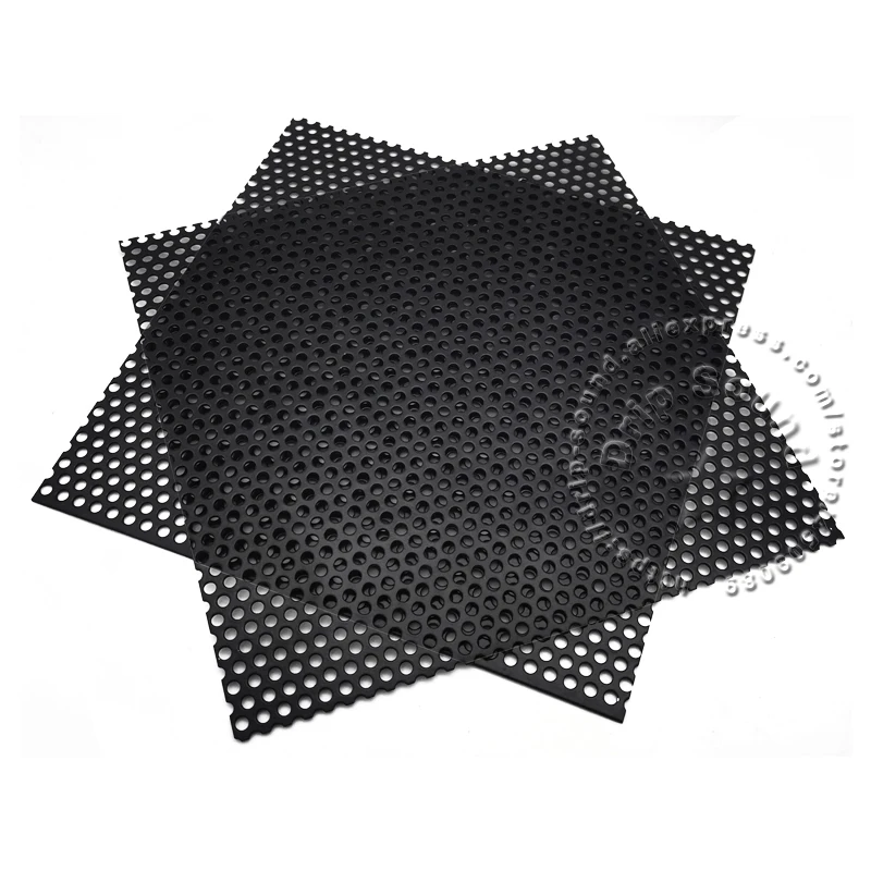 200x180/250x143/210x170/170x170mm Audio Speaker Conversion Net Cover Decorative Circle Square Metal Mesh Grille Protection