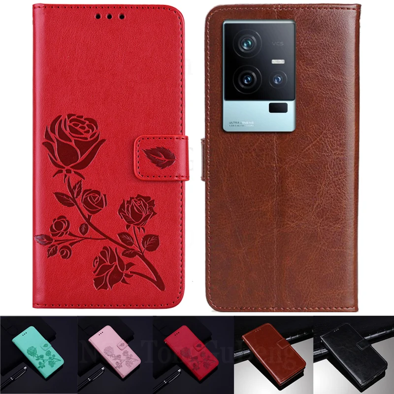 Cowboy PU Leather Phone Bag Case For Vivo iQOO 11S 5G V2304A Flip Case For Vivo iQOO 11 S 5G Business Case Silicone Back Cover