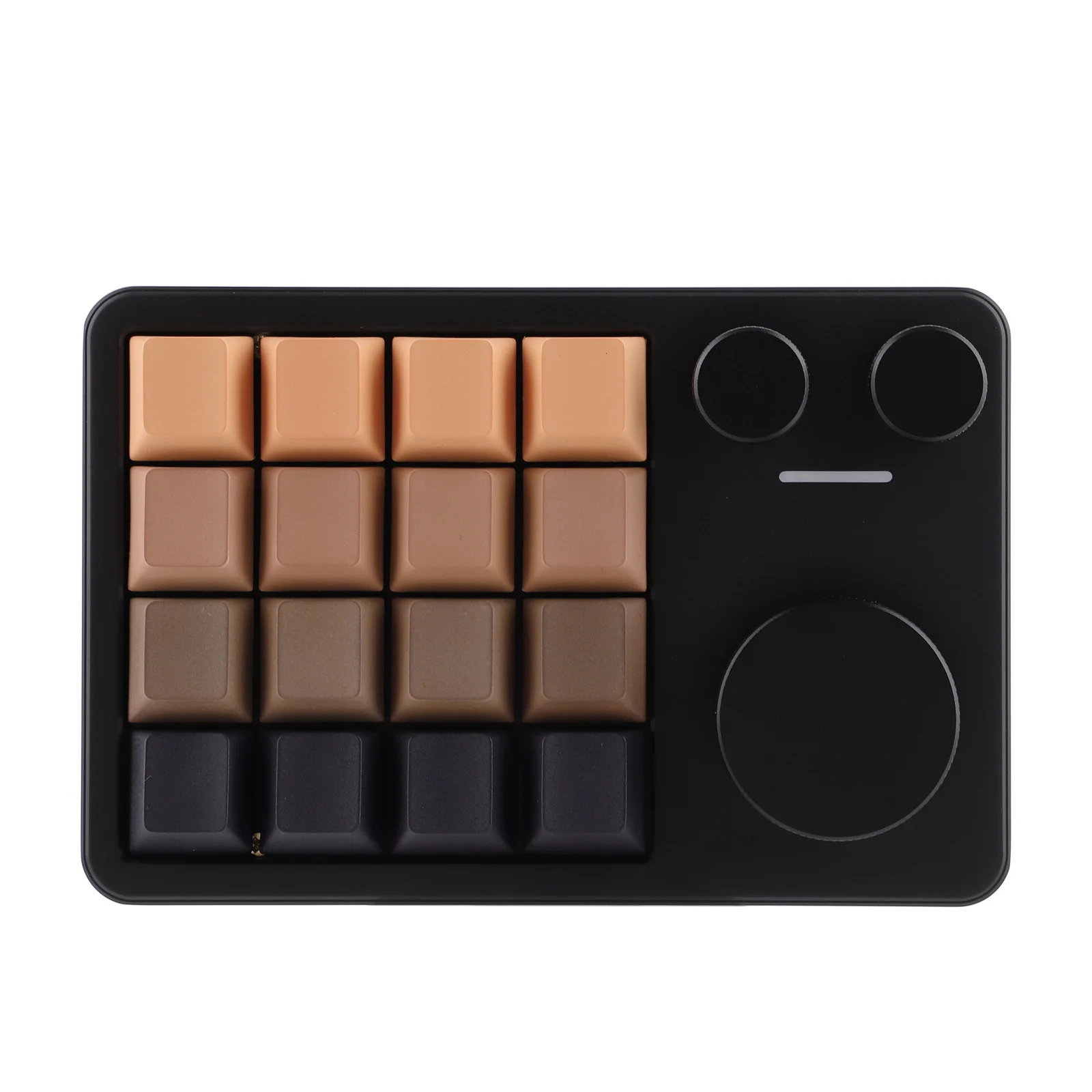 KiiBOOM Cybrix 16 16 Keys+3 Knobs Hot-Swap Wired VIA Programmable RGB CNC Aluminum Numpad for Windows/MacOS/Linux