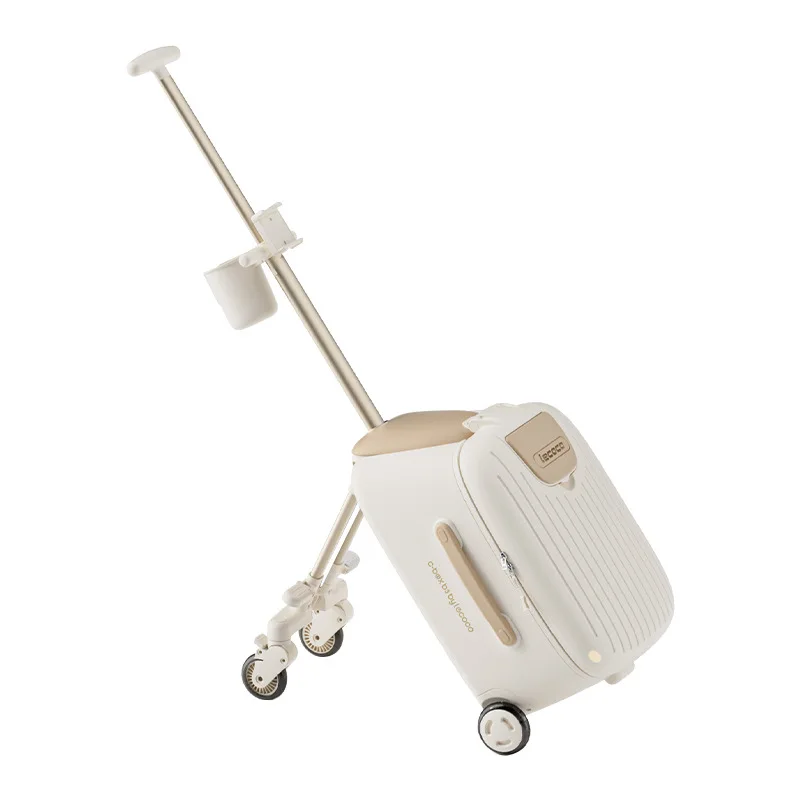 Handgepäck Kofferset Trolley-Koffer Bordgepäck Flugzeugtauglicher Kinderwagen Baby Kann Darin Sitzen