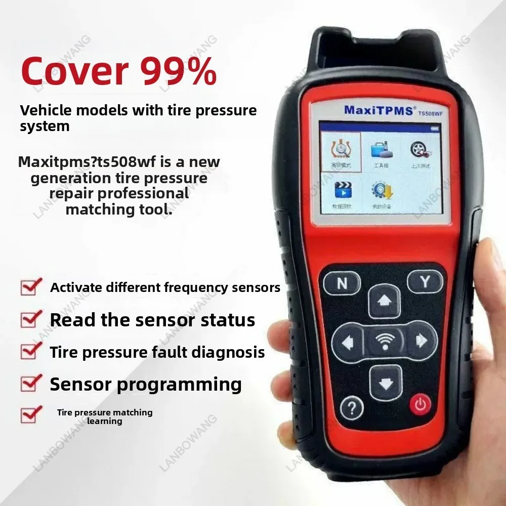 For Autel MaxiTPMS TS508WF WiFi TPMS Relearn Tool Tire Pressure Sensor Activation Programming Diagnostic Tool - view 5