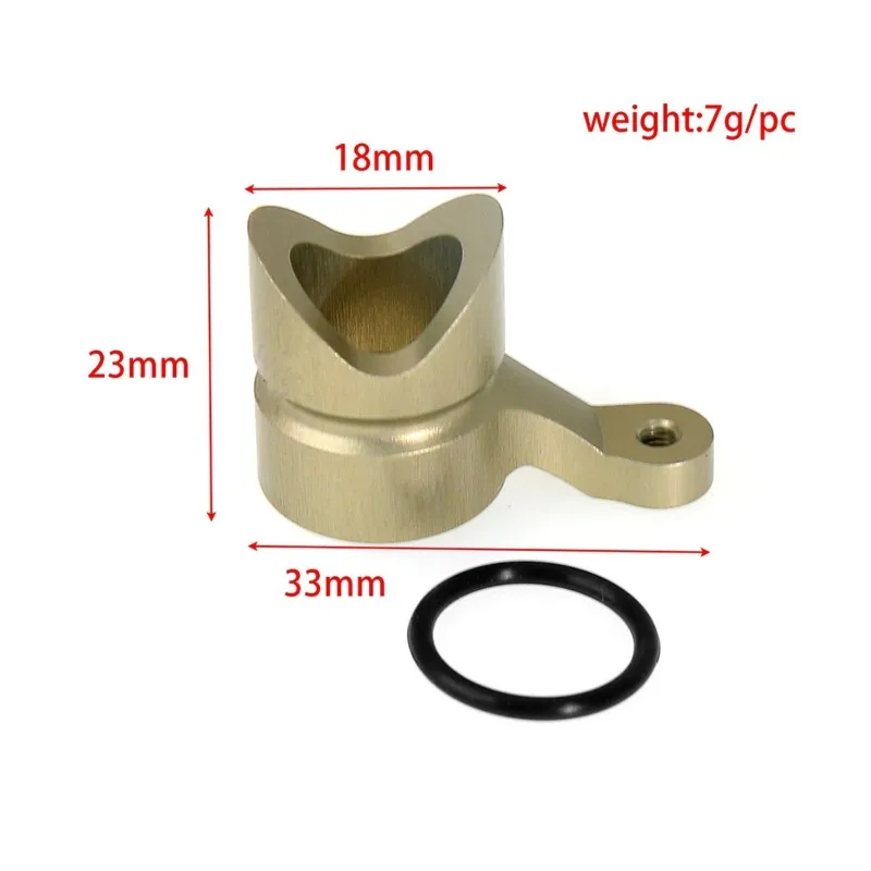 ABXE-Aluminum Alloy For MP9 For MP10 1/8 RC Car Upper Servo Saver IFW450B Upgrade Parts Accessories