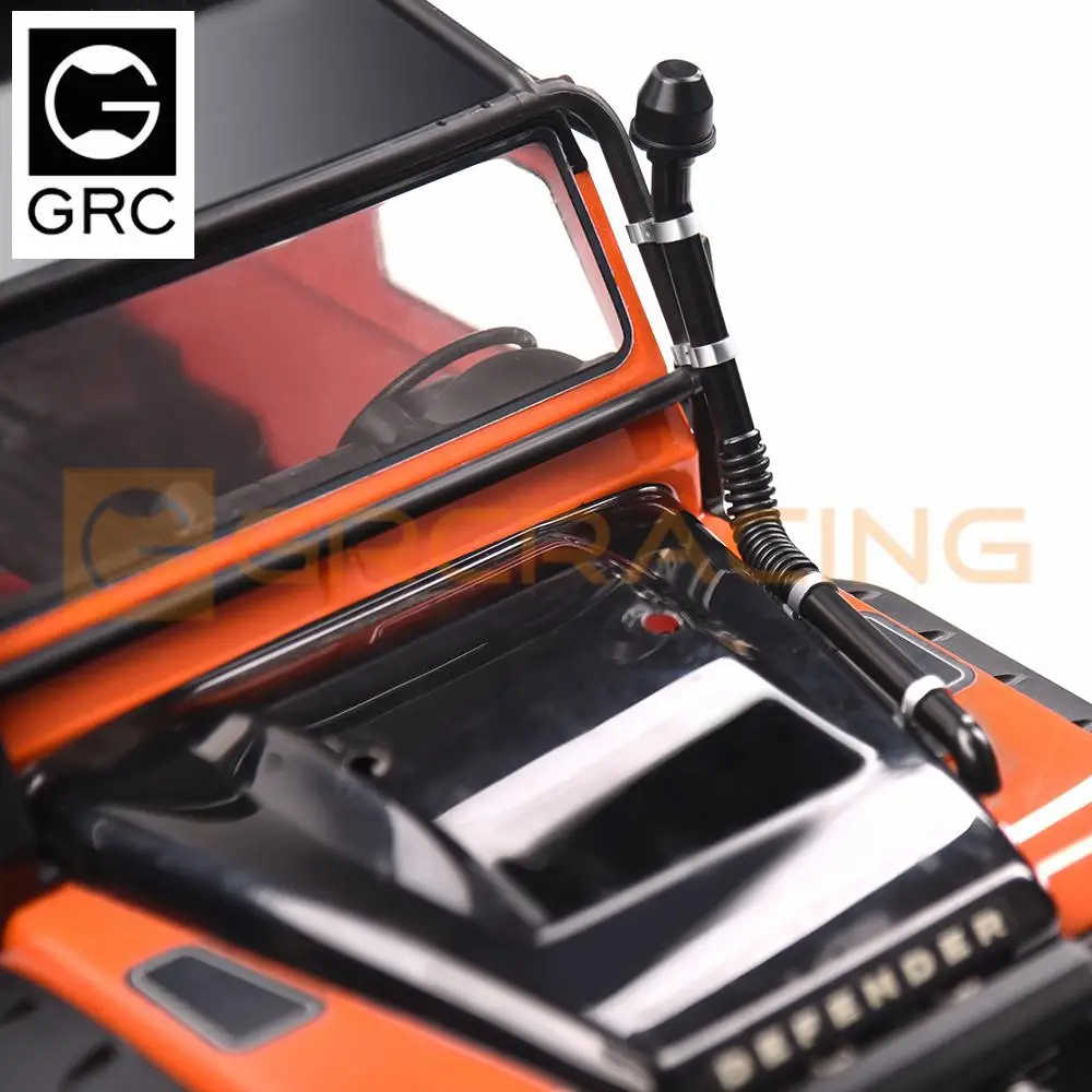 GRC Classic Snorkel Air Intake Pipe For 1/10 RC Car Crawler Trax/as TRX-4 Defender RC4WD D110 D90 Body Upgrade #G169A G169B