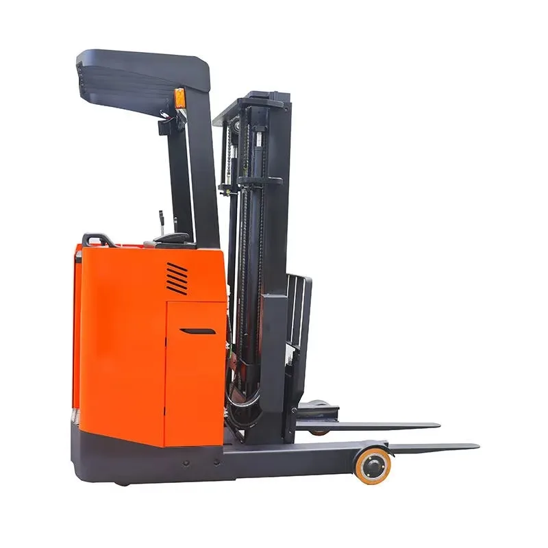 A High-Capacity Electric Reach Truck with 24V Power, Offering 1.5-2.5T Load Capacity, up to 6m Lift Height