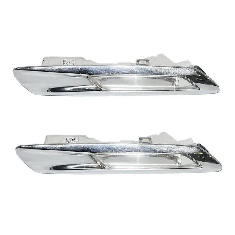 

A54P-Front Bumper Fender Lights Side Leaf Lamp ABS Car Leaf Lamp For BMW 5 Series 528I 525I 550I 63137154167 63137154168