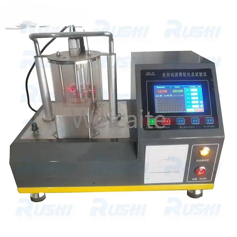 Automatic Asphalt Softening Point Tester/Ring and Ball Apparatus/ Bitumen Easy To Operate and Convenient Use