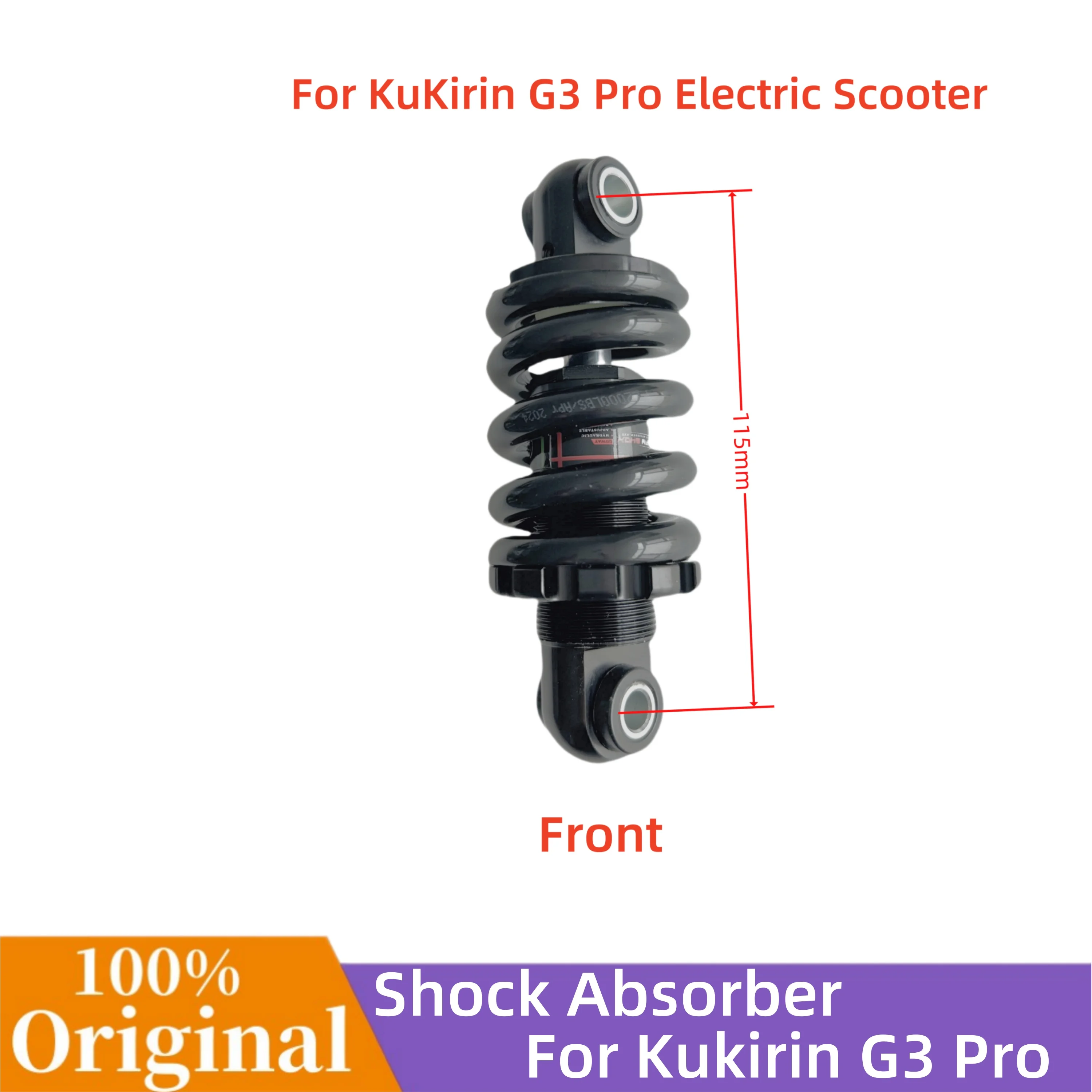 Original Front Rear Shock Absorber for KUGOO KIRIN KuKirin G3 Pro Electric Scooter Shock Absorber Spare Parts