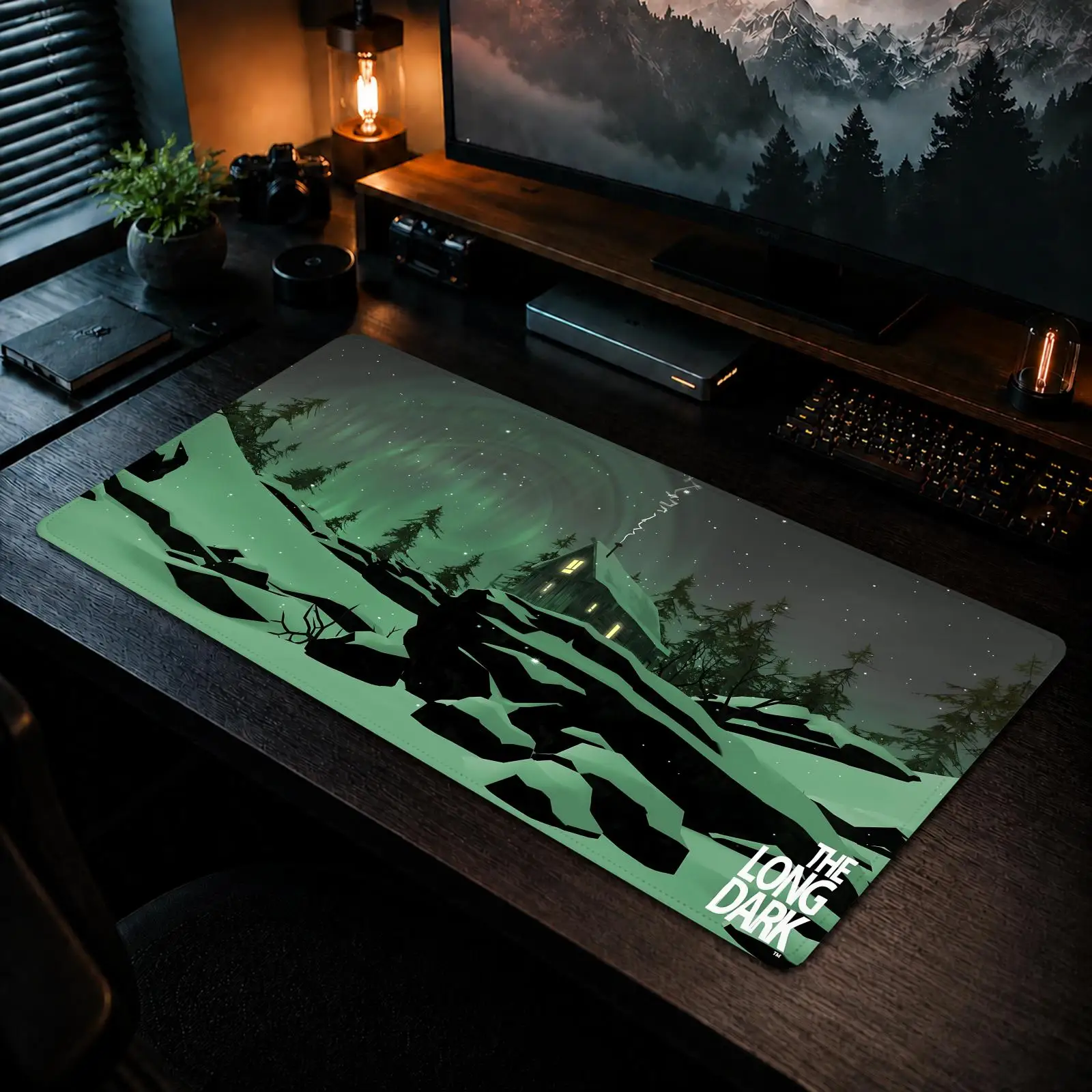 

The Long Dark Mouse Pad Gaming office Non-slip Desk Mat Diy Mousepad Large Game Keyboard overlock