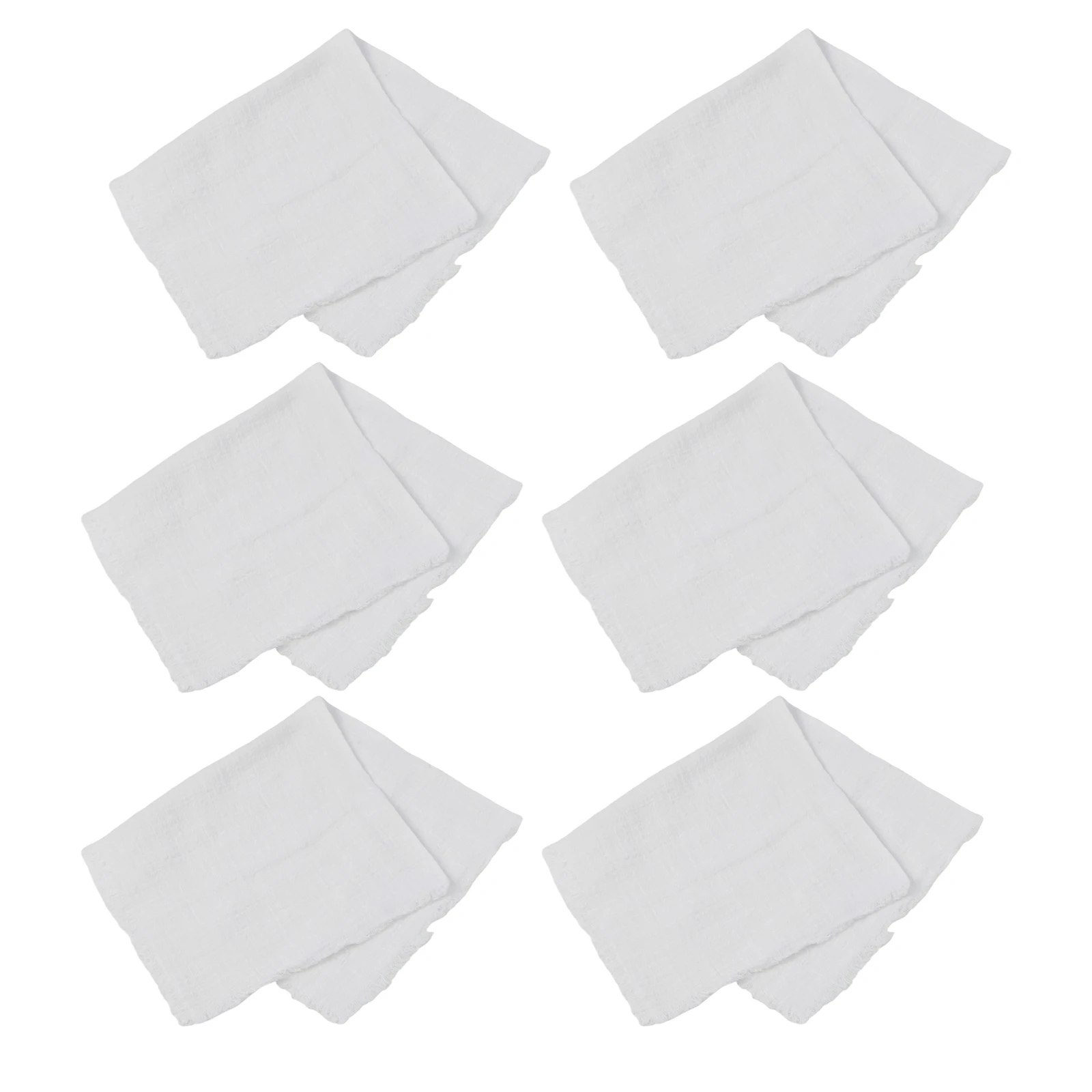 

For Special Occasions Cotton Napkins New Year's Day 42x42cm Cotton Napkins With Tassels Design Decor Color Variants