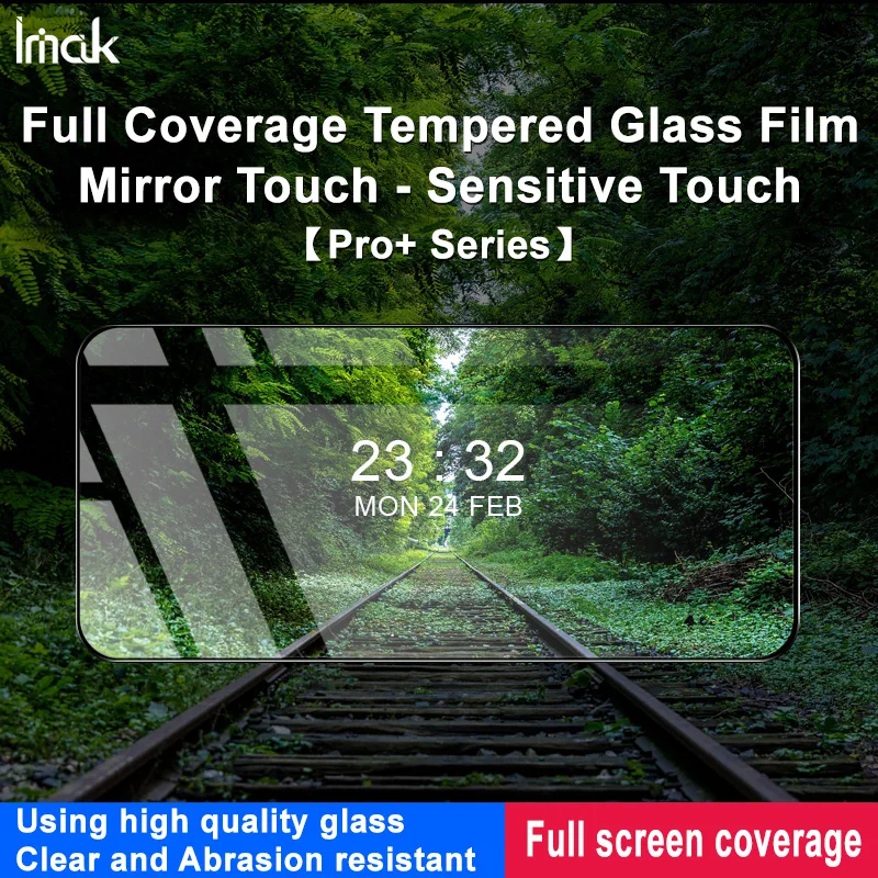 For Vivo X200 Pro Mini 5G Glass IMAK Pro+ Full Coverage Tempered Glass for Vivo X200 Pro Mini 5G Film