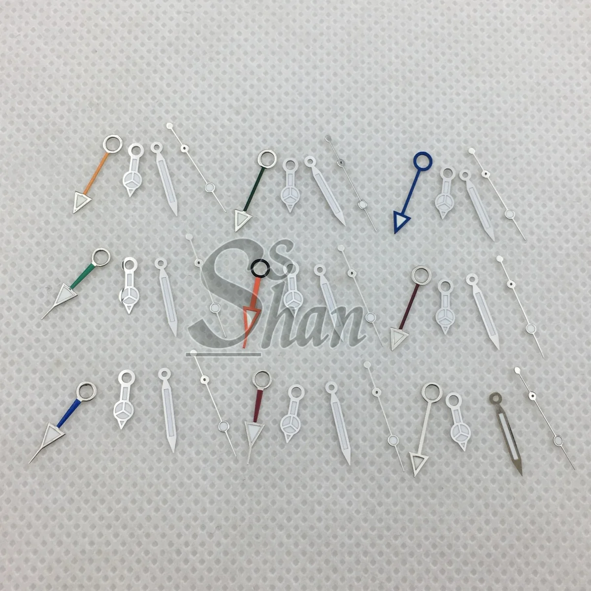 NH34 Luminous GMT Watch Hand Fit NH34A NH34 Automatic Movement Men's Watch Rose Gold Orange Blue Watch Parts