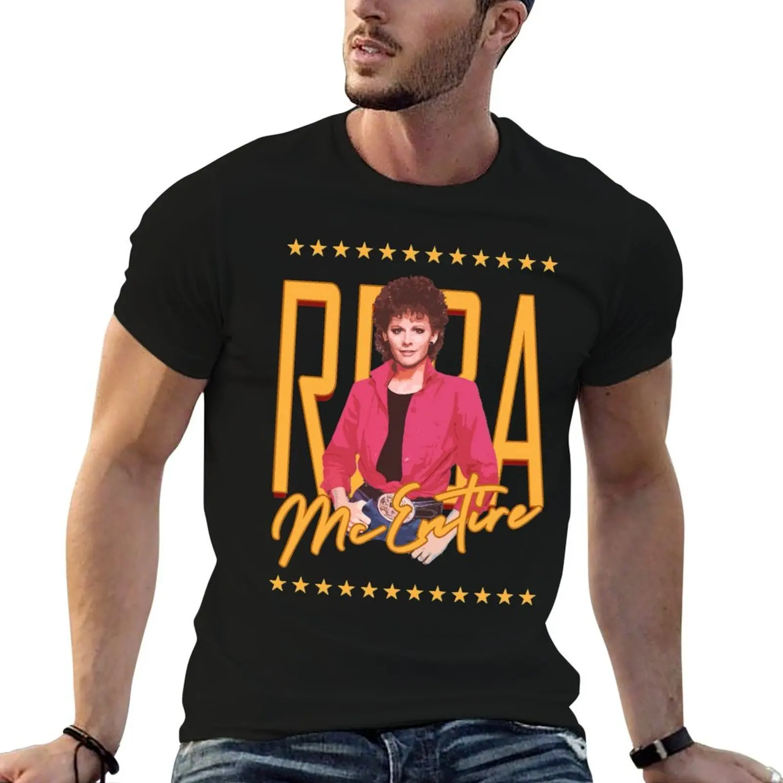 

shirt Reba essential man t slim plain t shirts Mcentire fit T-Shirt shirt for man t