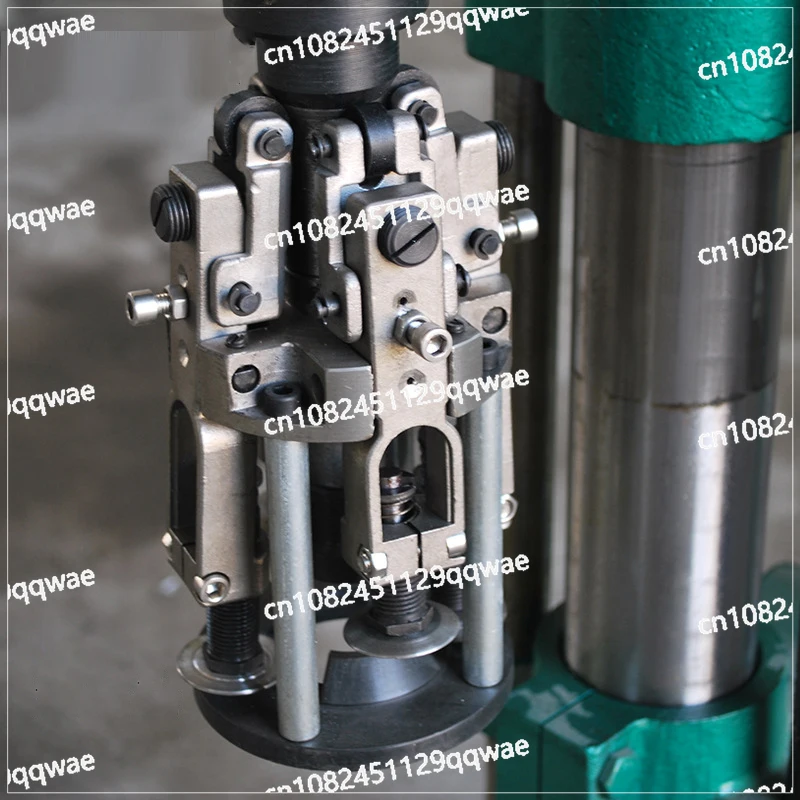 110-220V electric semi-automatic ROPP aluminum screw cap capping machine, suitable for glass bottles, food grade, engine drive,