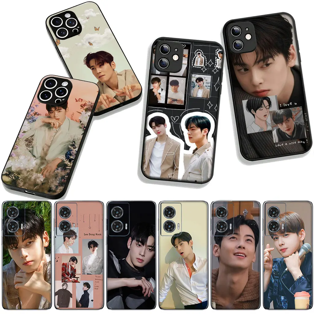 Чехол для Samsung Galaxy S25 S24 S22 S23 FE Ultra Plus A56 A05 A06 A15 A16 A55 S7 Edge + с изображением Ча Ыну, Ли Донмина, K-POP, Юн У