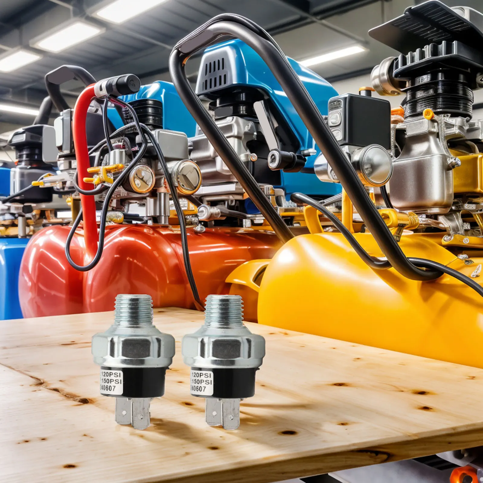 

Реле давления для воздушного компрессора, автоматический выключатель для компрессора, высококачественный материал