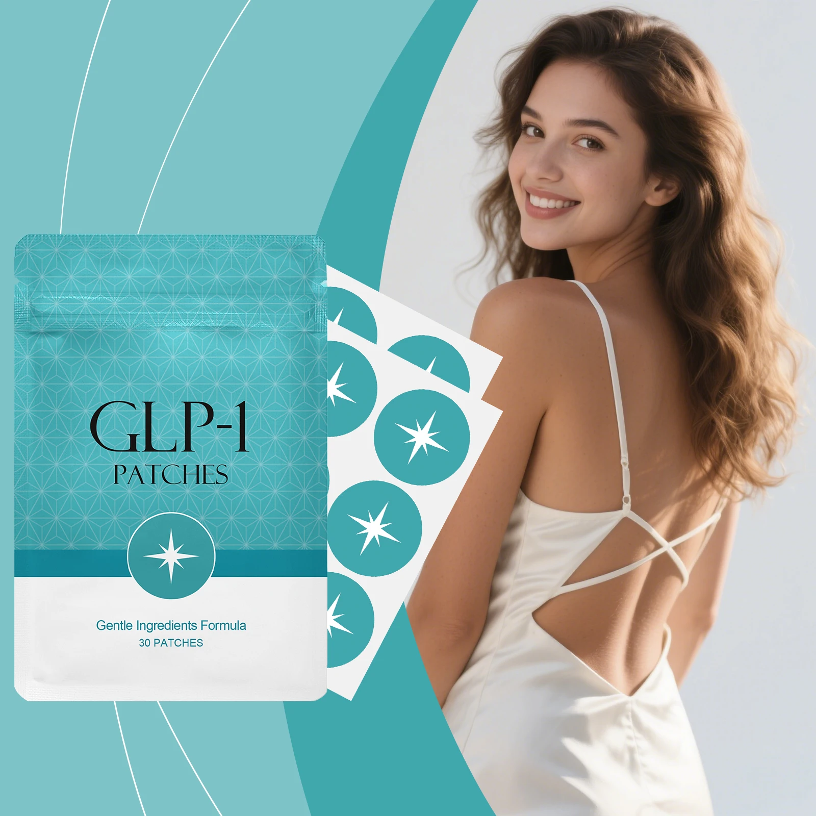 

GLP 1 пластыри для похудения, повышение энергии, контроль уровня сахара в крови, аппетита, психическая релаксация, здравоохранение, мятное масло, GLP 1 пластыри, 30 шт.